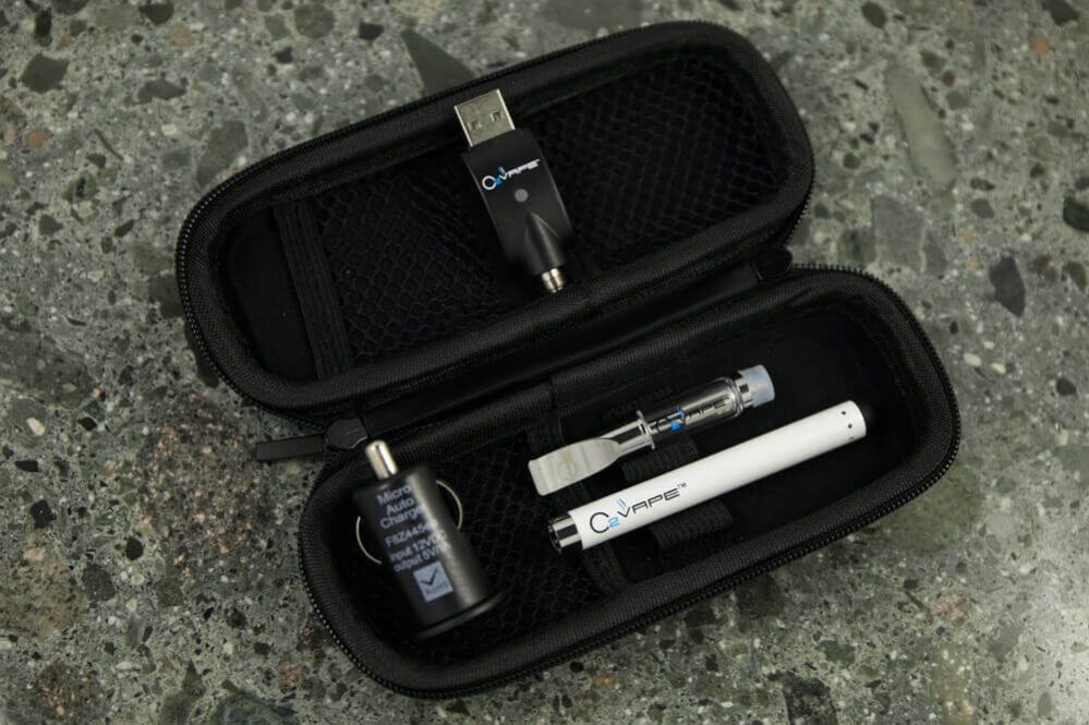 white buttonless vape pen premium kit