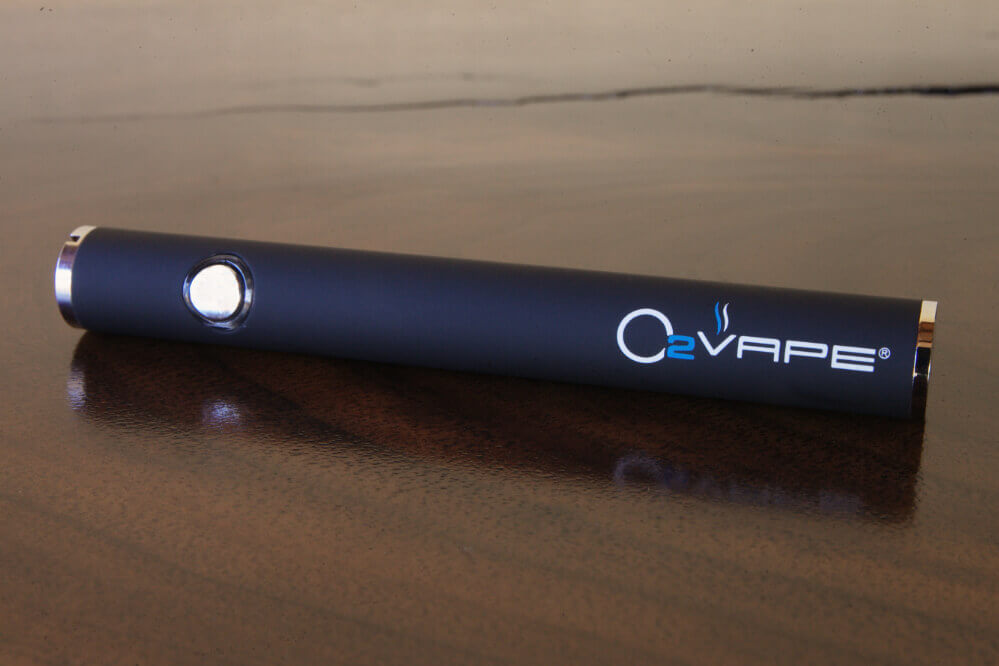 vape pen battery with button black