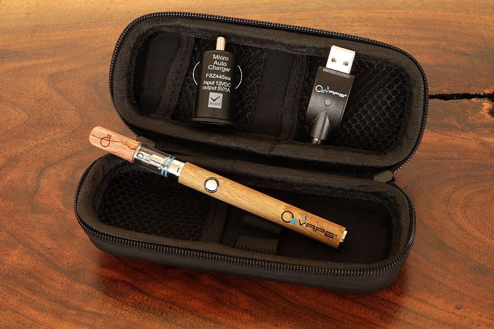 wood grain premium vape pen kit