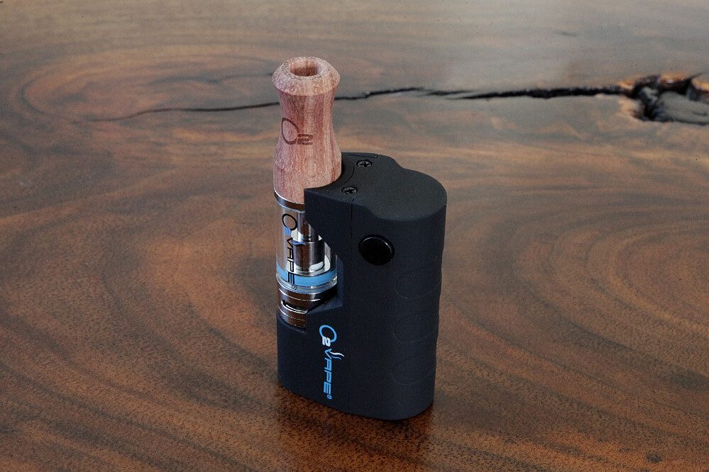 nano mini vape with wood tip ceramic cartridge