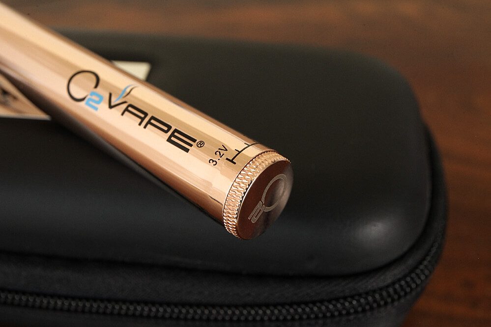 variable voltage vape battery dial gold