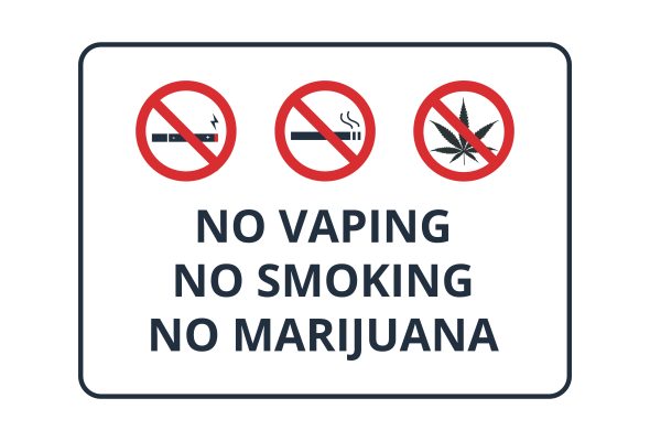 no vaping no smoking
