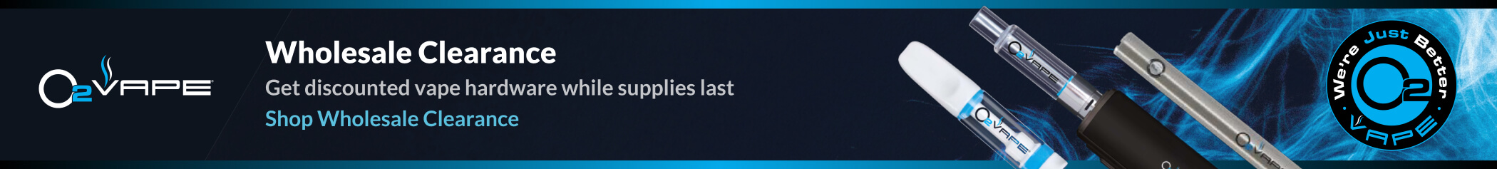 O2VAPE clearance products